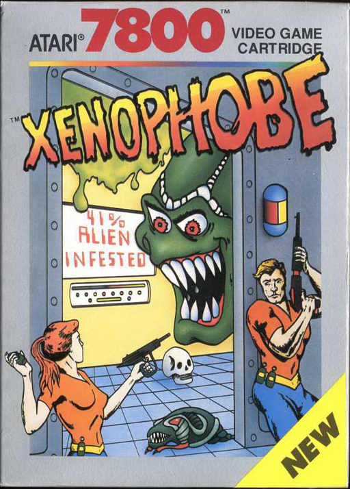 Xenophobe (USA) 7800 Game Cover